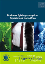 Business fighting corruption: Experiences from Africa