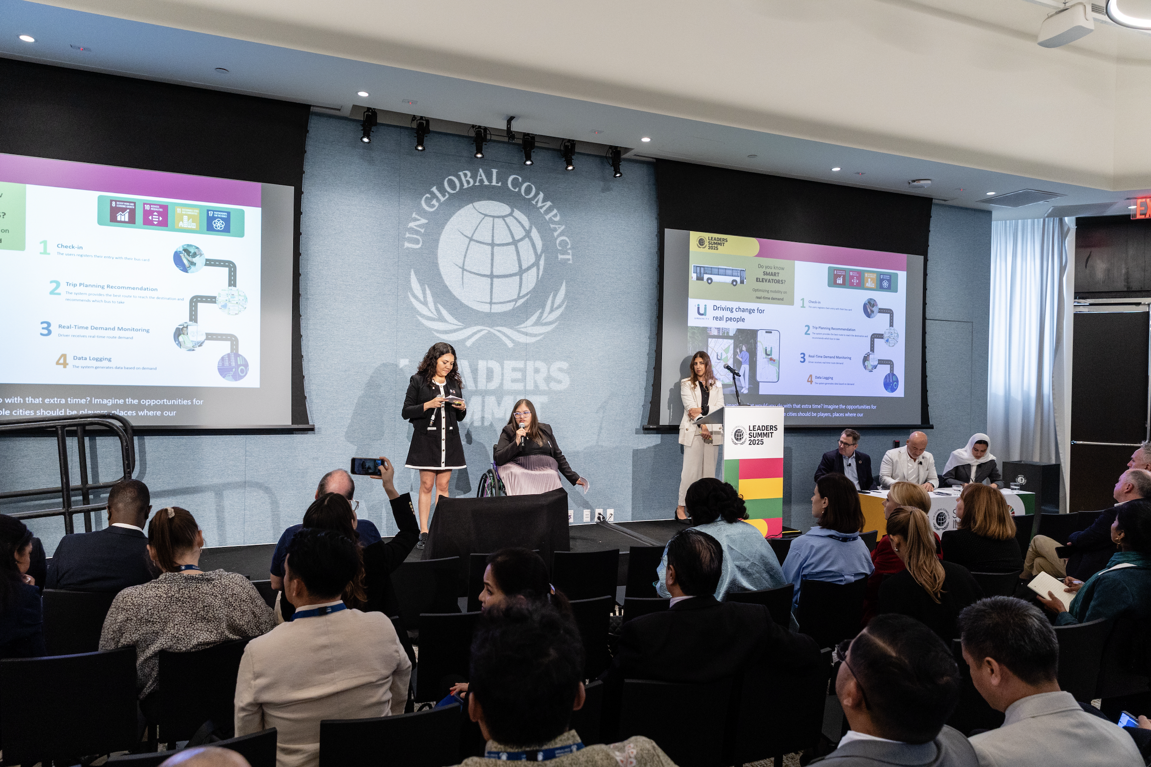 Speakers and participants at UNGA 2025