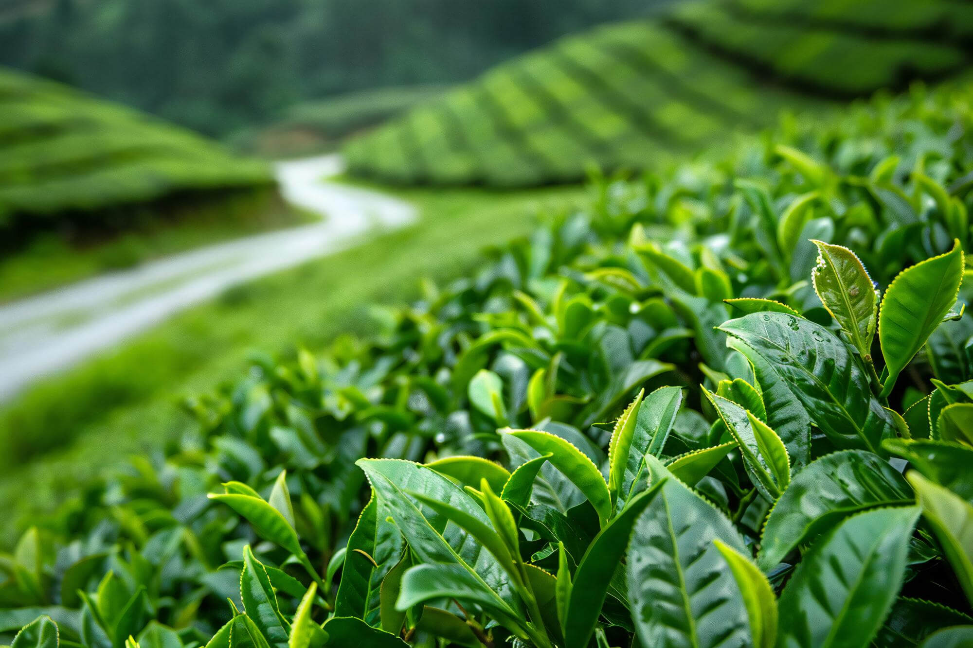 Tea leaf field