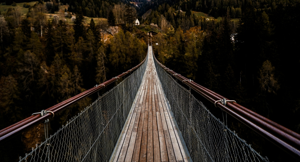 Bridge over a river