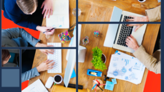 people working at desk